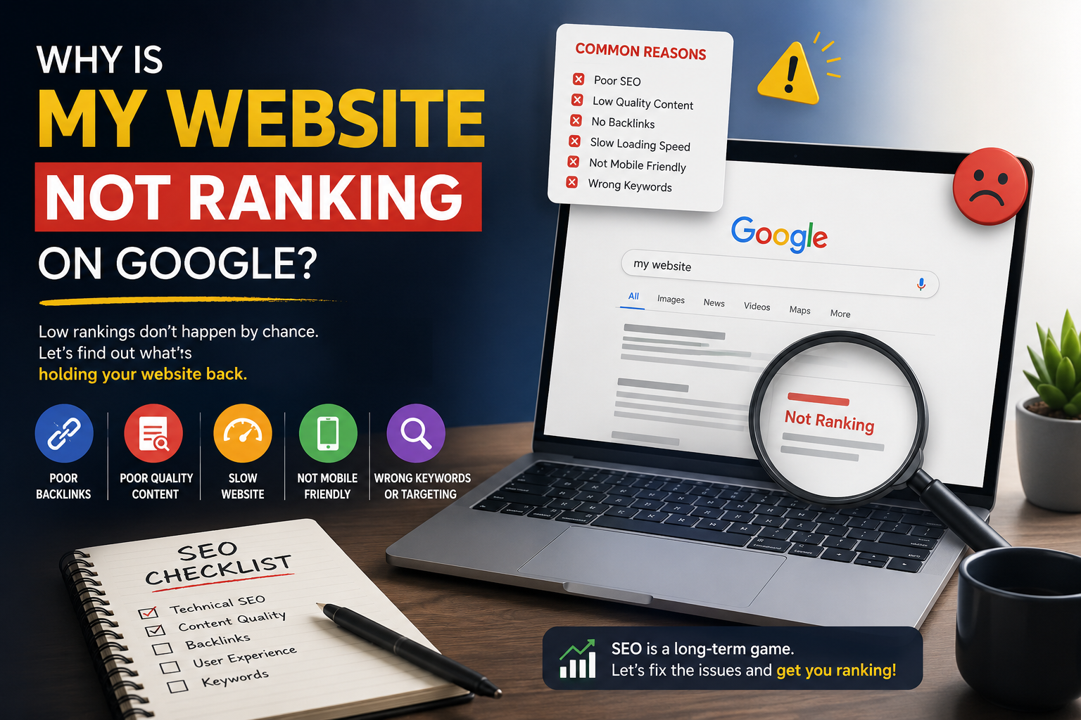 Why Is My Website Not Ranking on Google?